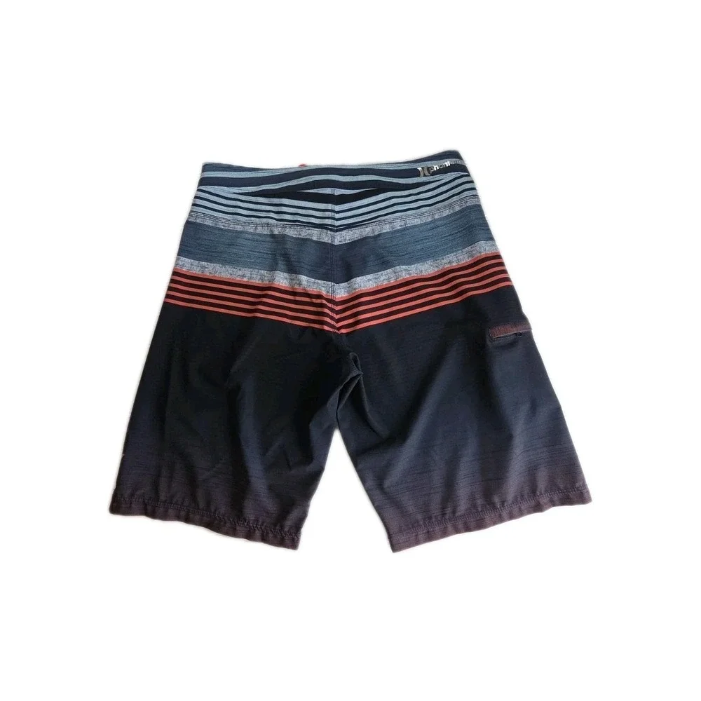 HURLEY Phantom Mens Boardshorts  - MULTICOLOR STRIPED 36x9 - READ